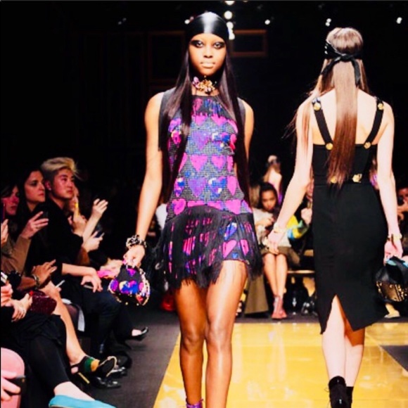 Versace Gorgeous Dress size 4 for H&M sold out!🌟 - Picture 1 of 9